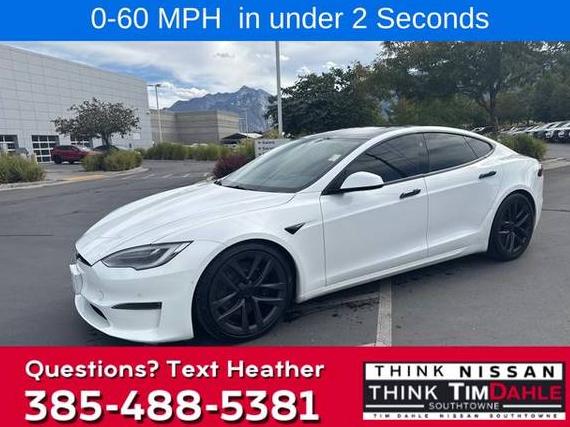 TESLA MODEL S 2021 5YJSA1E68MF435090 image